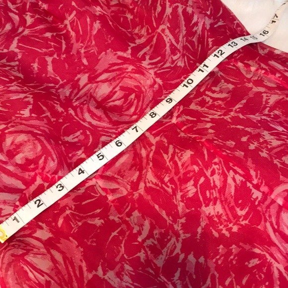 TALBOTS pink pure silk dress size 8 - Picture 8 of 9